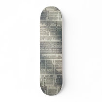 Financial news page skate boards