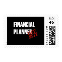 FINANCIAL PLANNER DARK postage