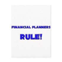 Financial Planners Rule! postcards by professions Financial Planners Rule! postcards
