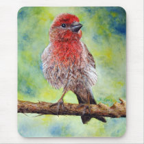 Finchy Mouse Pad mousepads by artbyjolyn Finchy Mouse Pad mousepads