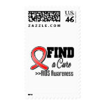 Find a Cure AIDS Awareness postage