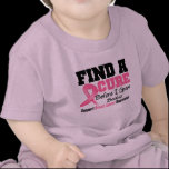 Find a Cure Before I Grow Boobs BREAST CANCER T Shirt