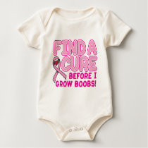 FIND A CURE BEFORE I GROW BOOBS! t-shirts by FamilyFunTees FIND A CURE BEFORE I GROW BOOBS! t-shirts