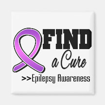 Find a Cure Epilepsy Awareness Fridge Magnets