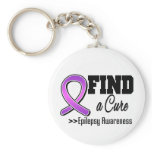 Find a Cure Epilepsy Awareness Key Chains