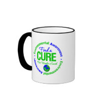 Find A Cure for Mother Earth mugs by giftsforawareness Find A Cure for Mother Earth mugs