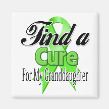 Find a Cure For My Granddaughter - Lymphoma Magnets