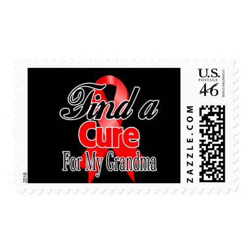 Find a Cure For My Grandma - Blood Cancer Stamps