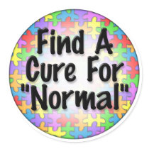 Find A Cure For Normal Stickers