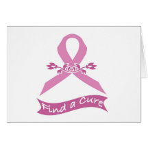 Find a Cure Greeting Card
