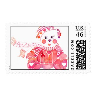 Find a Cure Postage Stamp stamp