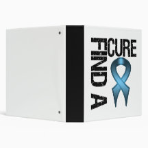 FIND A CURE Prostate Cancer Vinyl Binder