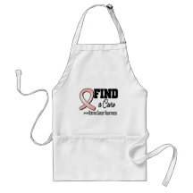Find a Cure Uterine Cancer Awareness Apron