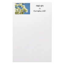 FIND JOY Everyday Life! Stationery Office Dogwoods by Basleeartprintgifts FIND JOY Everyday Life! Stationery Office Dogwoods