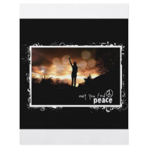 Find Peace Custom Flyer