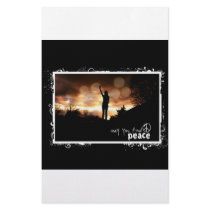 Find Peace Stationery Design