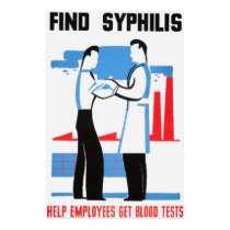 Find Syphilis Poster posters by retroz Find Syphilis Poster posters