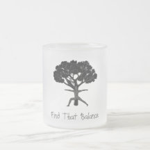 Find That Balance - Frosted Mug
