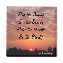 Find the Beauty Magnet by Poetlady Find the Beauty Magnet