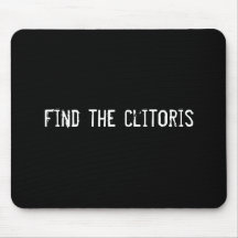 Find the clitoris mouse mats