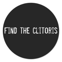 Find the clitoris stickers by funnycustomtshirts Find the clitoris stickers