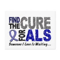 Find The Cure 1 ALS Postcard
