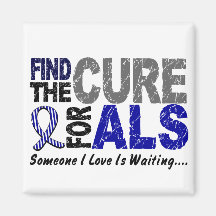 Find The Cure 1 ALS Refrigerator Magnet