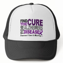Find The Cure 1 ALZHEIMER’S DISEASE T-Shirts Mesh Hats