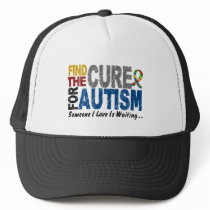 Find The Cure 1 AUTISM T-Shirts & Gifts Mesh Hats