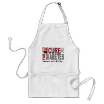 Find The Cure 1 DIABETES T-Shirts & Gifts Aprons