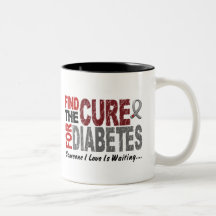 Find The Cure 1 DIABETES T-Shirts & Gifts Coffee Mug