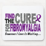 Find The Cure 1 FIBROMYALGIA T-Shirts & Gifts Mouse Mat
