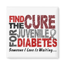 Find The Cure 1 JUVENILE DIABETES T-Shirts & Gifts magnets by awarenessgifts Find The Cure 1 JUVENILE DIABETES T-Shirts & Gifts magnets