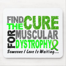 Find The Cure 1 MUSCULAR DYSTROPHY T-Shirts Mouse Pad
