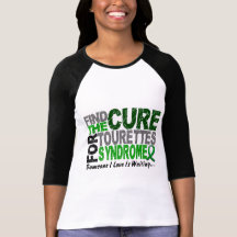 Find The Cure Tourette's Syndrome T-shirt