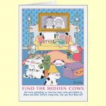 FIND THE HIDDEN COWS cards