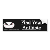 Find Your Antidote Bumper Sticker