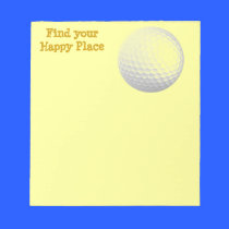 Find your happy place notepads