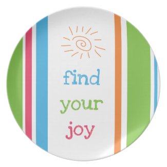 Find Your Joy Dinner Plates
