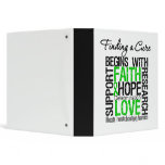 Finding a Cure Begins With Hope TBI 3 Ring Binders