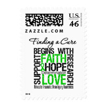 Finding a Cure Begins With Hope TBI Postage Stamps