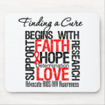 Finding a Cure For AIDS HIV mousepads