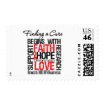 Finding a Cure For AIDS HIV Postage