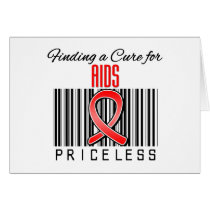 Finding a Cure For AIDS PRICELESS Cards