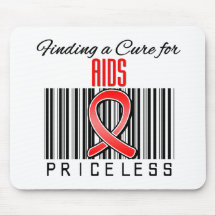 Finding a Cure For AIDS PRICELESS Mouse Pads