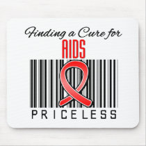 Finding a Cure For AIDS PRICELESS Mouse Pads
