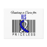 Finding a Cure For ALS PRICELESS Post Cards