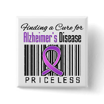 Finding a Cure For Alzheimers Disease PRICELESS Pins