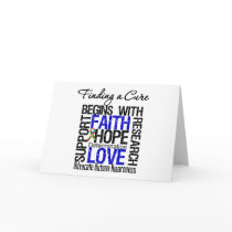 Finding a Cure For Autism Cards