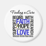 Finding a Cure For Autism Fridge Magnet